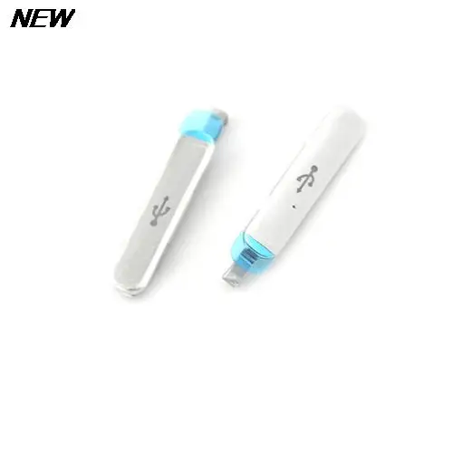 2PCS For Galaxy S5 Replacement USB Charge Port Dock Cover Flap Dust Plug