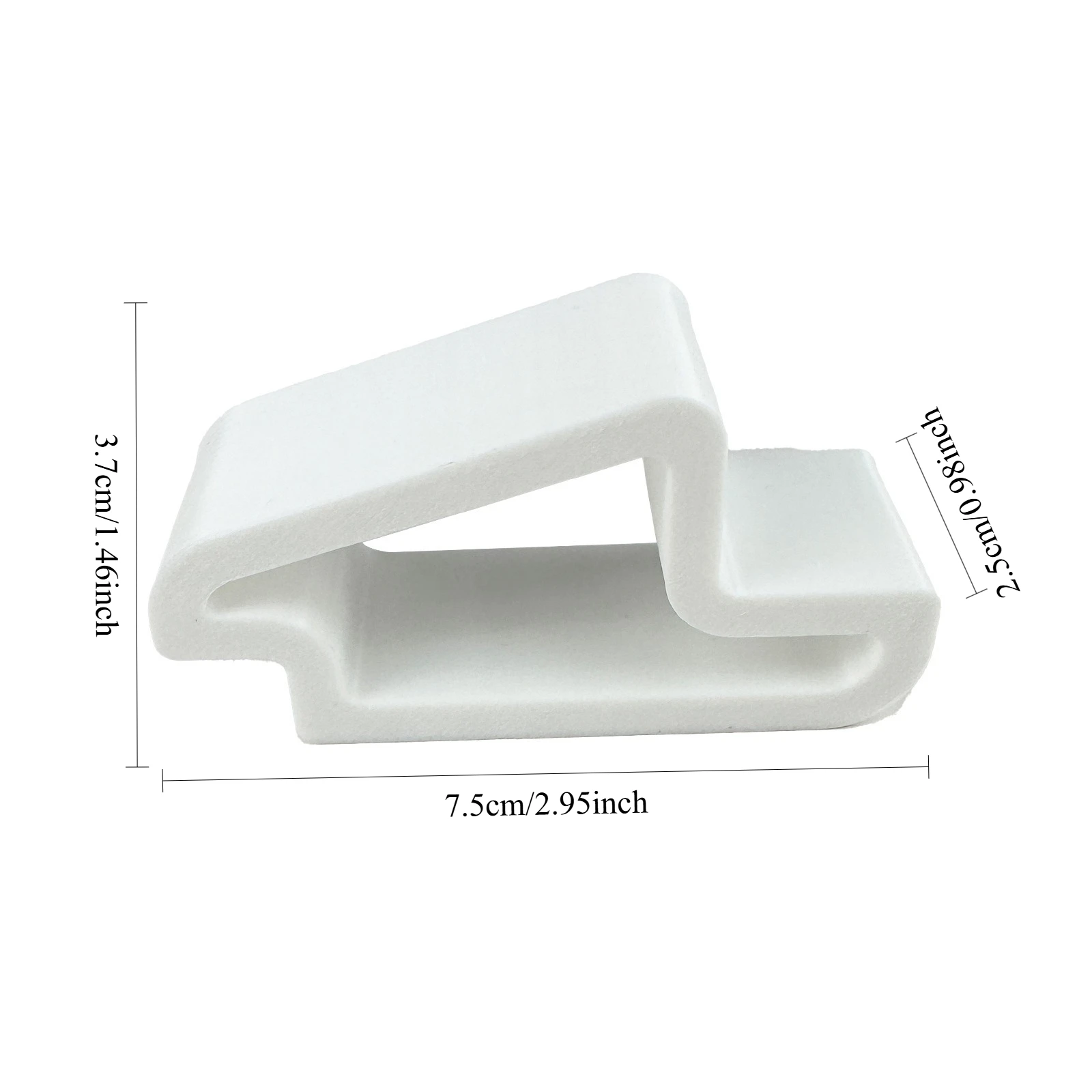 1/2/3PCS Door Window Stopper, Plastic Anti-Collision Bumper for Balcony Isolation Ventilation  Patio Doors, door draft stopper