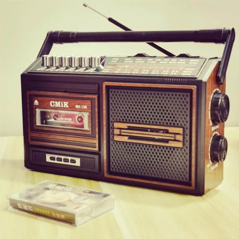 European and American Tape Players, Tape Recorders, Tape Recorders, Card Segments, Elderly Radios