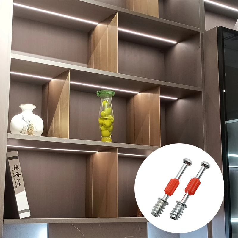 

50 шт./партия, Саморез с эксцентриковым колесом, 42 мм