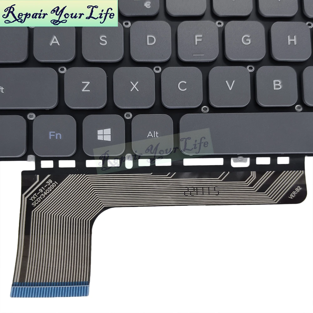 Imagem -06 - Teclado Espanhol dos Eua sp es Teclado Portátil para Gateway Gwtn15611gn Gwtn156-11mc Gwtn156-11rd 11bk 11bl Yxt-9139 Scdy3402001