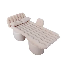 Inflatable Mattress Air Cushion Bed Sleep Rest SUV Travel Bed Universal Car Rear Seat Multi Functional for Outdoor Camping Beach