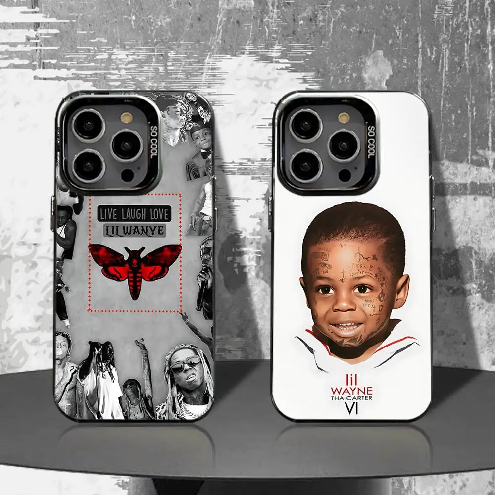 

L-Lil W-Wayne Tha Carter VI Phone Case For iPhone 16,15,14,13,12,11,Pro,XS,Max,Plus,Mini,SE4,E Black Matte Shockproof Cover