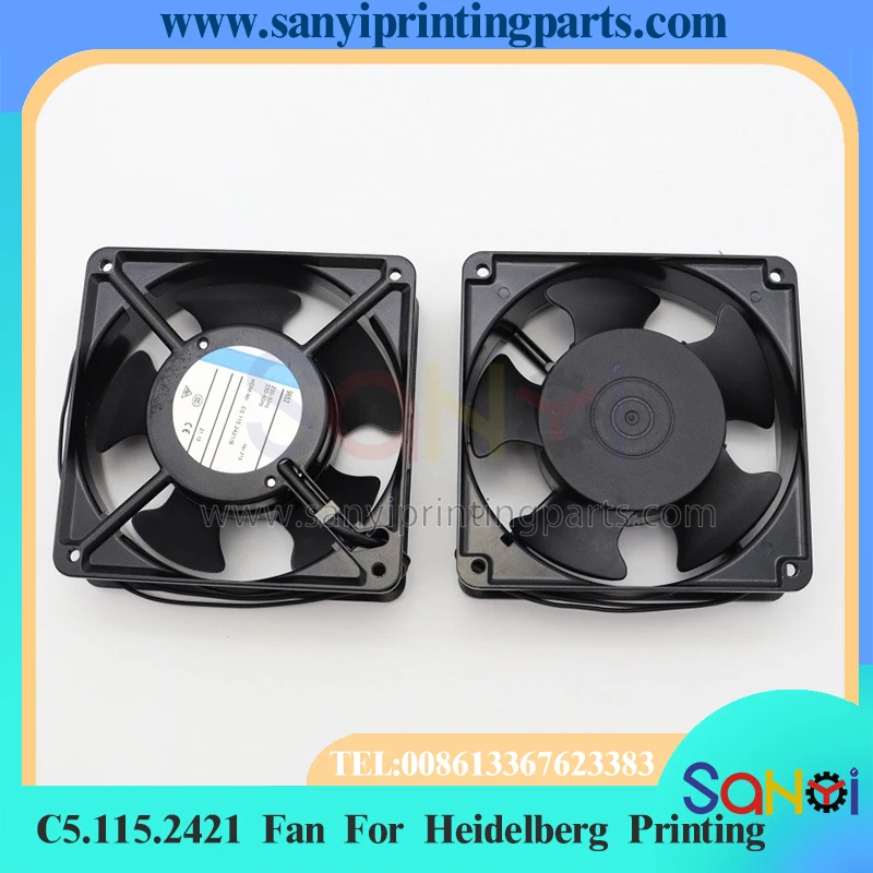 Ventilador Axial 119x38NHR C5.115.2421 de la mejor calidad para máquina de impresión Heidelberg SM102 CD102 CD74 XL75 SM52