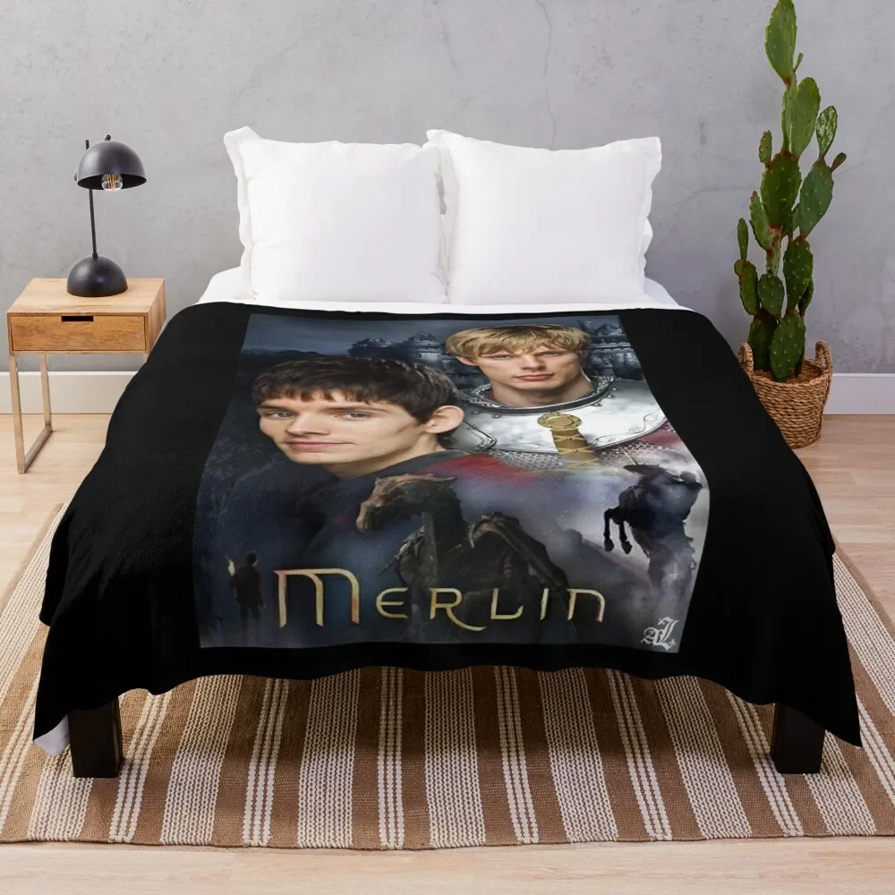 

The Next Things Bbc Merlin Great Depression Throw Blanket Soft Plush Plaid Soft Big warm for winter Blankets