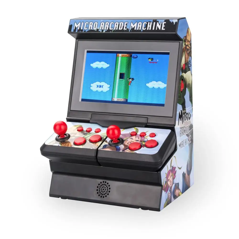 Imagem -03 - Arcade Game Shaped Video Game Console Mini Handheld Console 300 Jogos Tela Grande 43 Polegadas