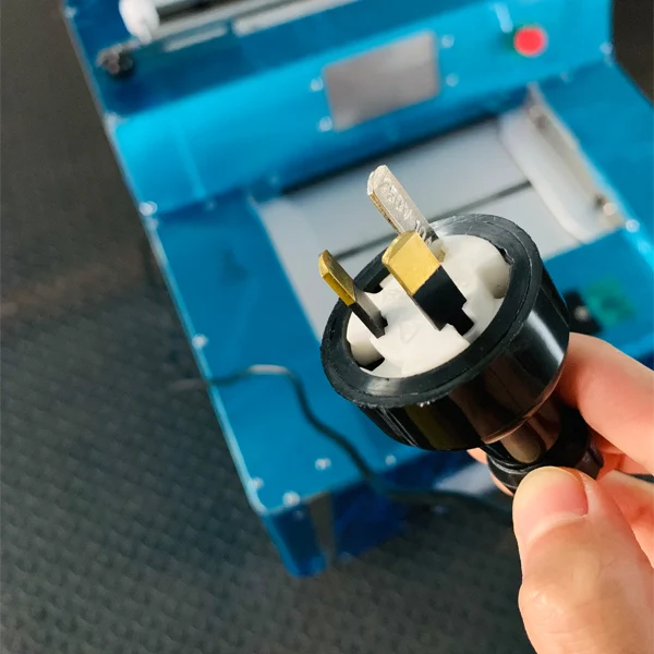 سطح الطاولة أفضل الأسعار الصغيرة إبقاء اللحوم المنعشة تمتد فيلم صينية آلة التغليف صينية الفاكهة البلاستيك غشاء تغليف آلة تغليف اليد #4