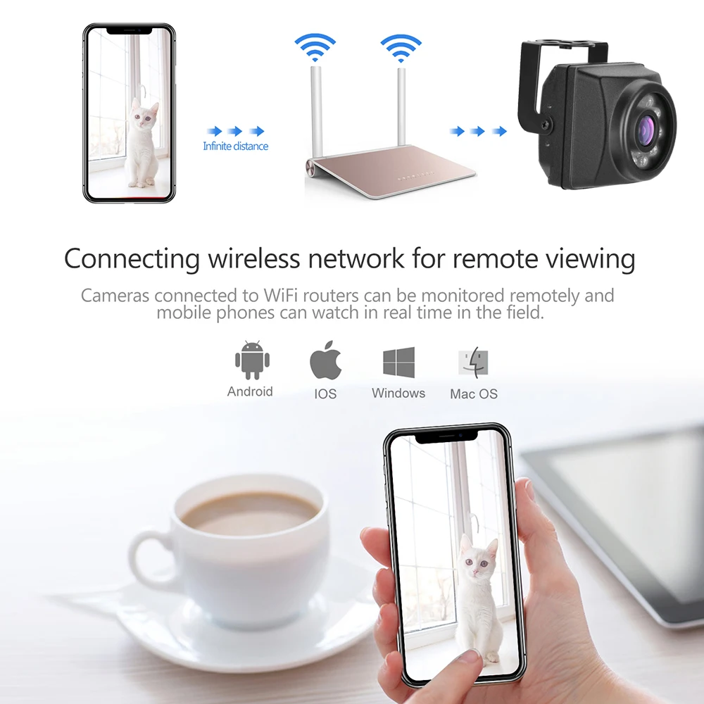 Mini 5MP Outdoor WiFi IP Camera Bird Cage Security CCTV 32g Video Surveillance H.265 NVR Wireless Motion Detect ICsee Xmeye App