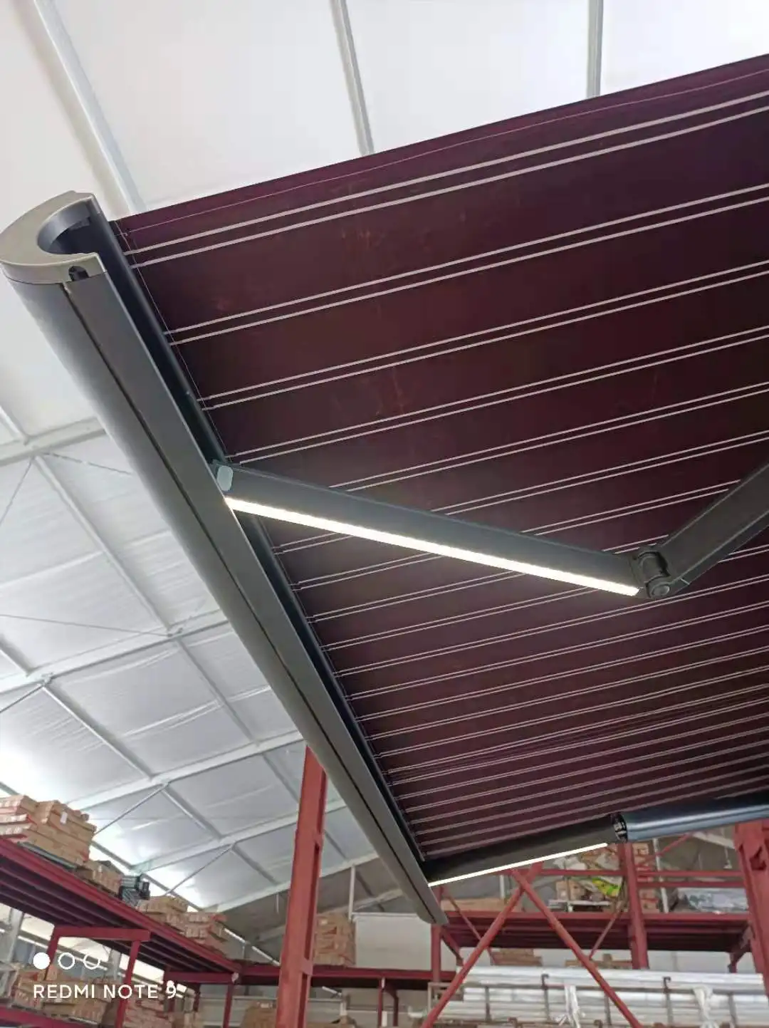 Awning,Electric LED Aluminum Frame,Canopy Shade,Acrylic Waterproof,Patio Sun Shelter,Custom Garden Carport Outdoor Shelter