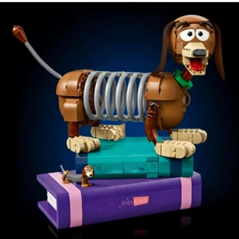Collectors Edition Slinky Dog Bookends Building Blocks 1311pcs Movie Character Display Model Home Decor Christmas Gifts For Adul