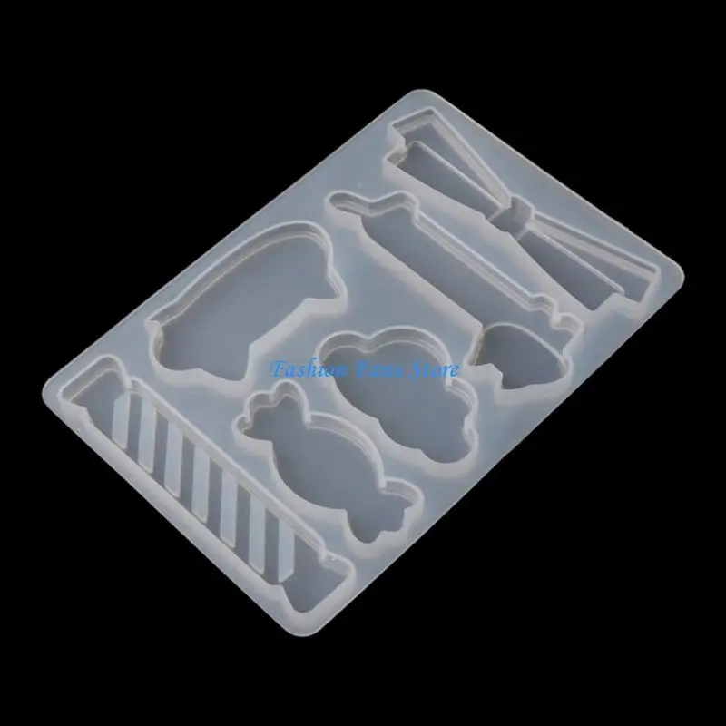 

Hairpin Hairbow Casting Silicone Mold DIY Art Crafts Jewelry Keychain Mold Tool