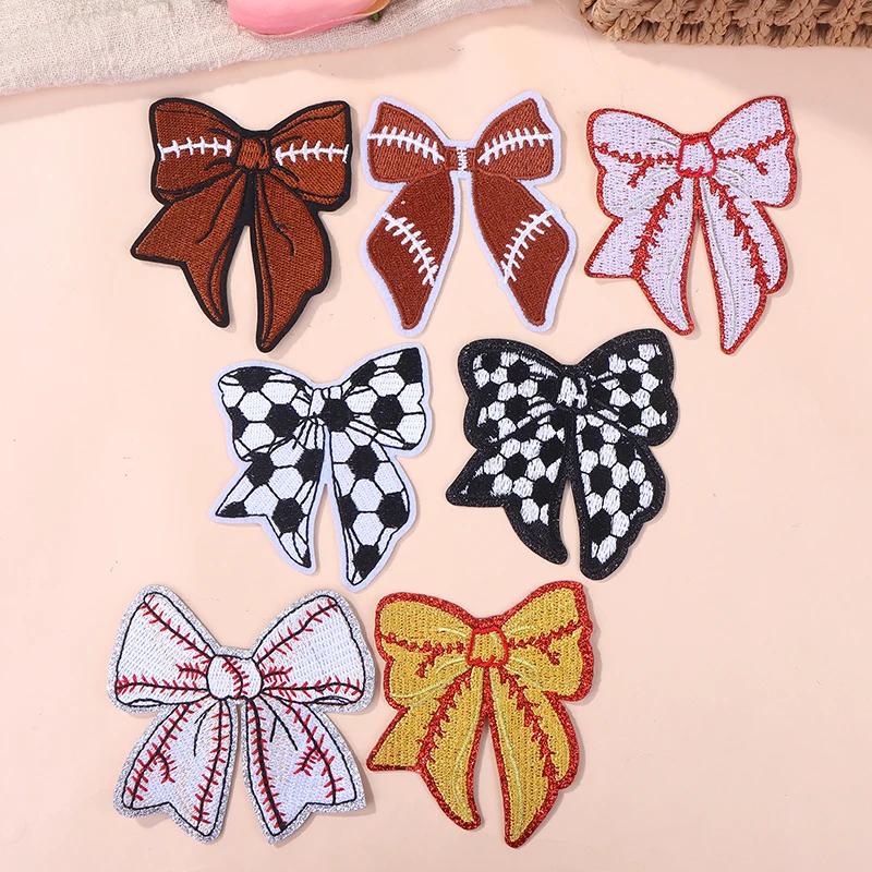 الكرة الرياضية سلسلة الحديد على خياطة على بقع مطرزة الملابس قبعة حقيبة الأحذية إصلاح الهاتف هدية صندوق ديكور DIY التبعي