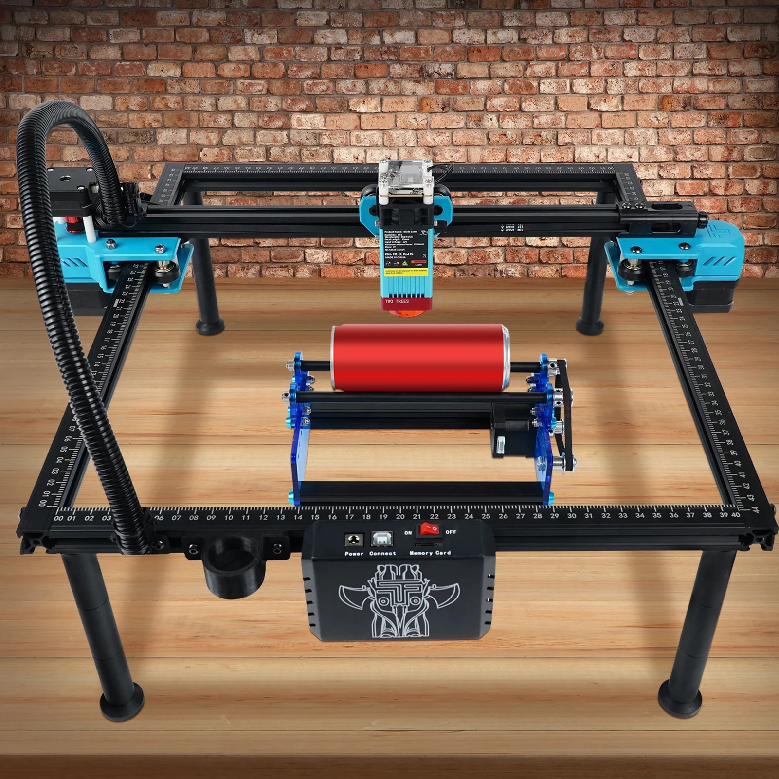 TWOTREES Laserowa maszyna grawerująca Pomocnicza kolumna podwyższająca 12szt Zwiększona 150MM Dla TTS-55 / TTS55/TTS 10/A5/A5 pro Laser