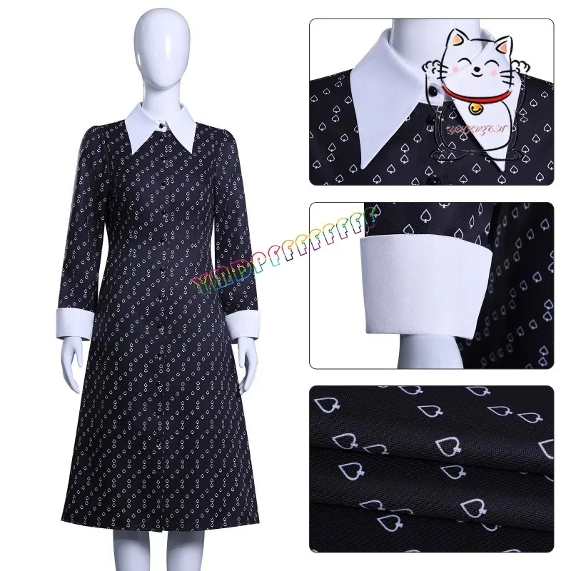 영화 및 TV 화이트 피치 러브 프래그런트 코스프레 드레스, 일요일 부모 자녀 세트, 할로윈 카니발 역할 놀이 신상품