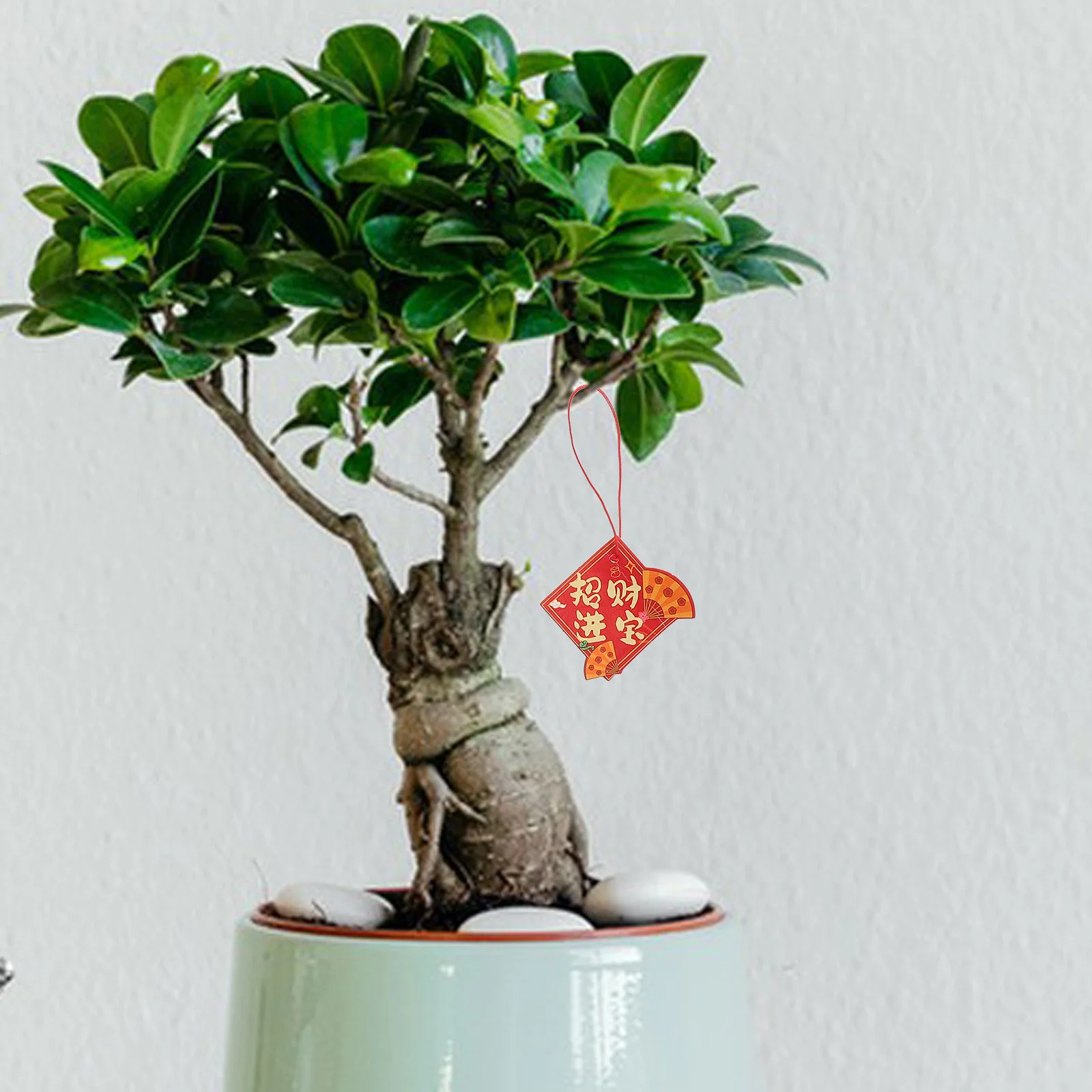 18 Pieces Lunar New Year Hanging Decoration Year of The Snake Intricate Design for Living Room Plant Pots Chinese Cultural