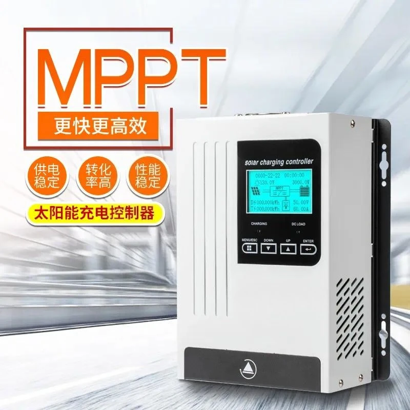 Solar Charge Controller 12V 24V 48V 96V Auto 40A 60A 80A 100A Universal PV Regulator For Home System Battery