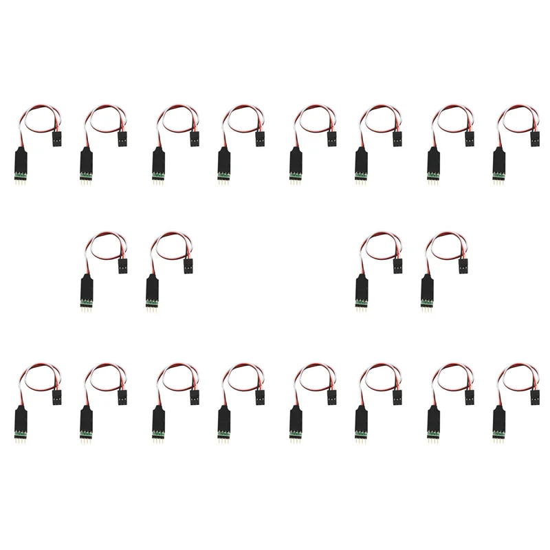 20 szt. 3-kanałowy panel sterowania lampą LED do modeli samochodów RC 1/10 1/8 HSP TAMIYA Axial SCX10 Traxxas Trx4