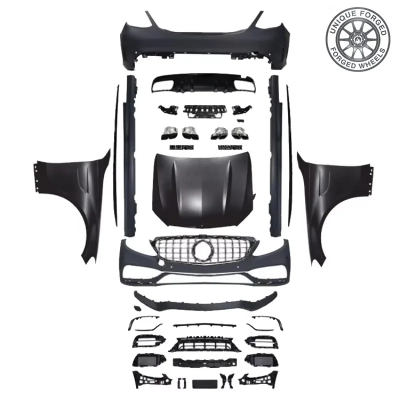 

Оригинальный качественный обвес в стиле C63 для W205: решетка радиатора, задний диффузор, капот, бампер, комплект обвеса для автомобилей 2015-2021 годов