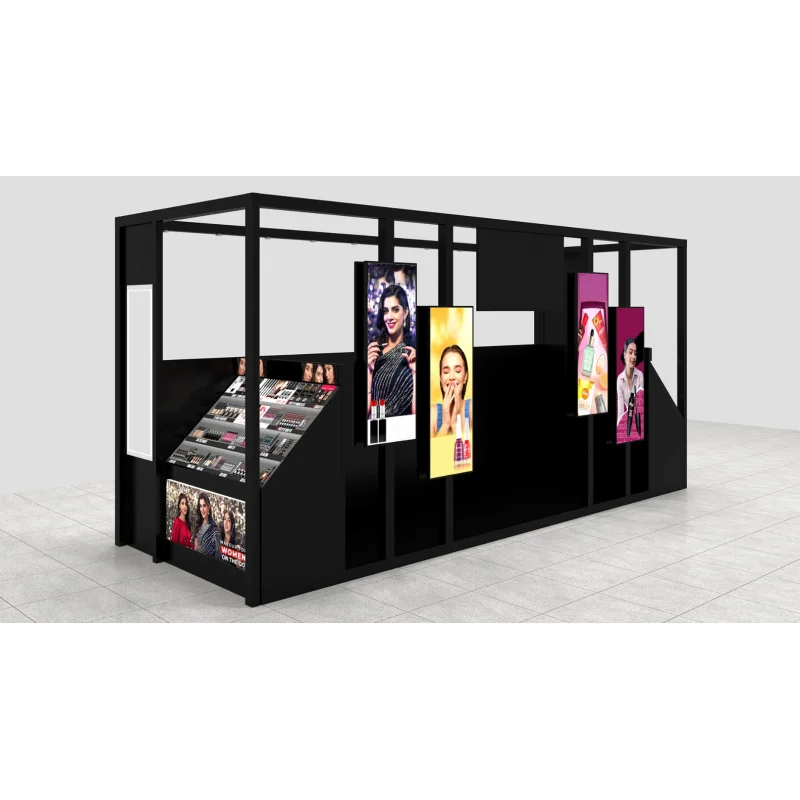 custom.Makeup Store Display Layout Customization Cosmetics Display Cabinet Drawing Island Counters Beauty Wall Shelves Retai