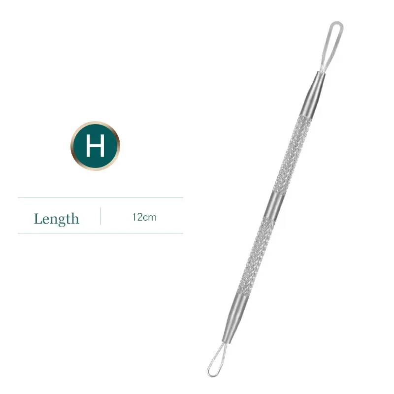 1PC Blackhead Acne Needle Stainless Steel Acne Remove Tweezer  Blackhead Extractor Pimple Tweezer Face Pore Cleanering Care Tool