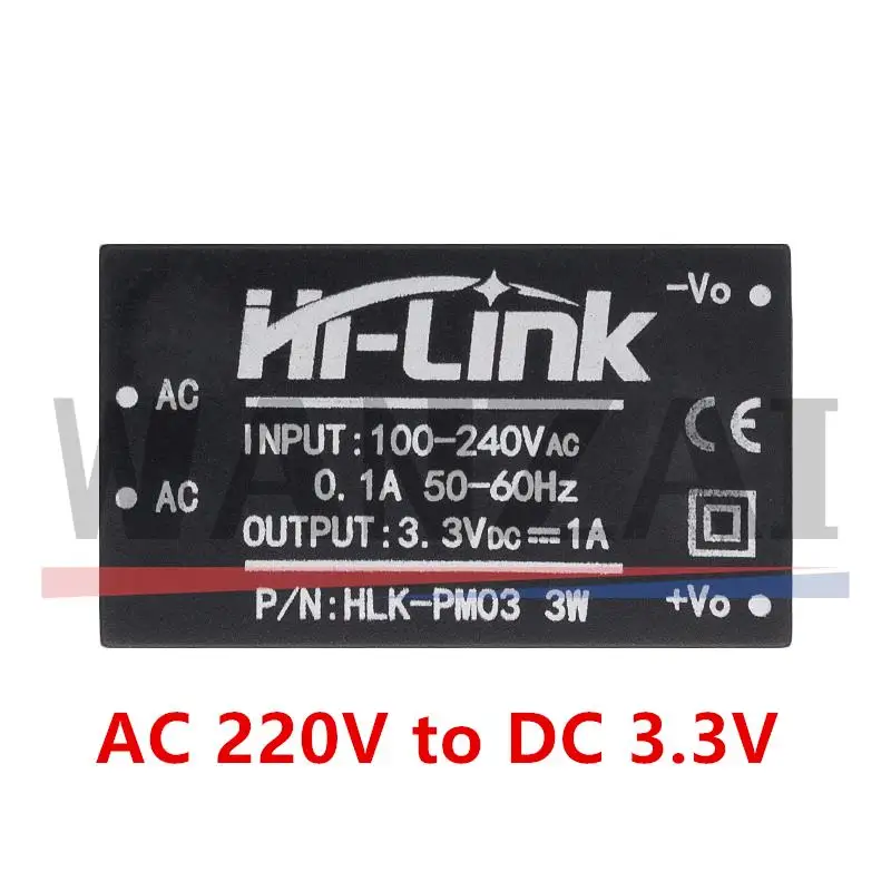 1 sztuk HLK-PM01 HLK-PM03 HLK-PM12 AC-DC 220V mini moduł zasilania, inteligentny moduł zasilania przełącznika domowego — zdjęcie 5