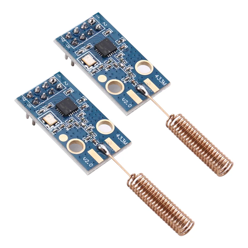 Excellent-2Pcs CC1101 Wireless Module 433Mhz Distance Transmission Board Wireless Transceiver Module