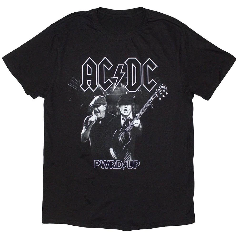 

ACDC Rock Band Brand Peripheral Pattern Printing Summer Luxury Brand Pure Cotton Men's and Women's T-shirts Short Sleeves
