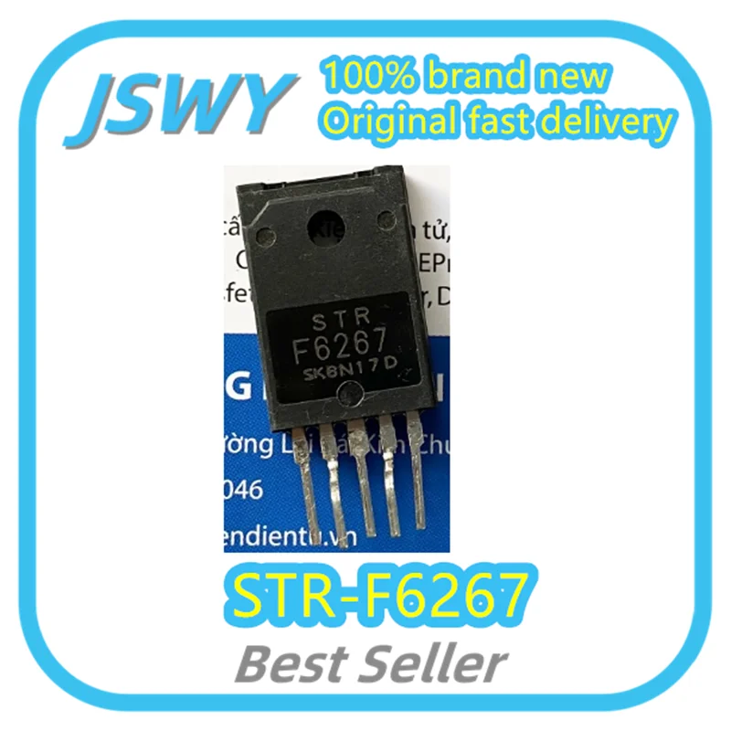 

(5/50pcs) STR-F6267 Silkscreen STRF6267 ZSIP-5 Integrated Circuit IC In Stock Electronics New