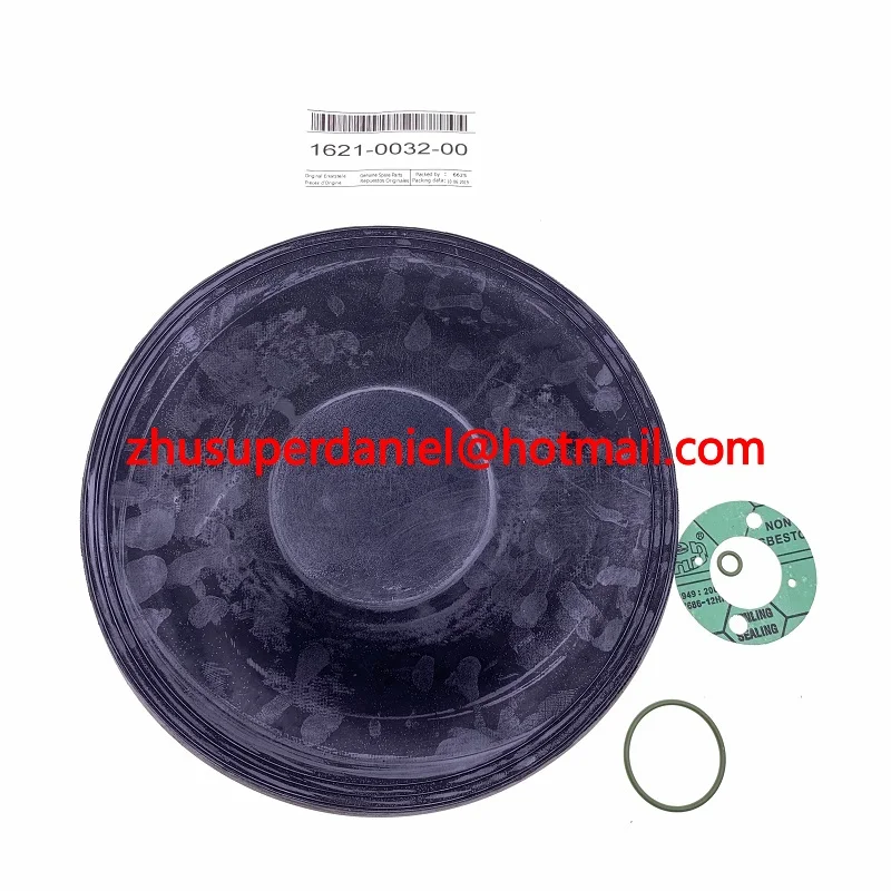 2pcs/lot 1621003200=1621490800 genuine black circle Rubber diaphragm membrane service kit