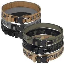 Tactical Ferro Bison style Belt Waist Seal Quick Release Double Buckle Inside and Outside Waistband