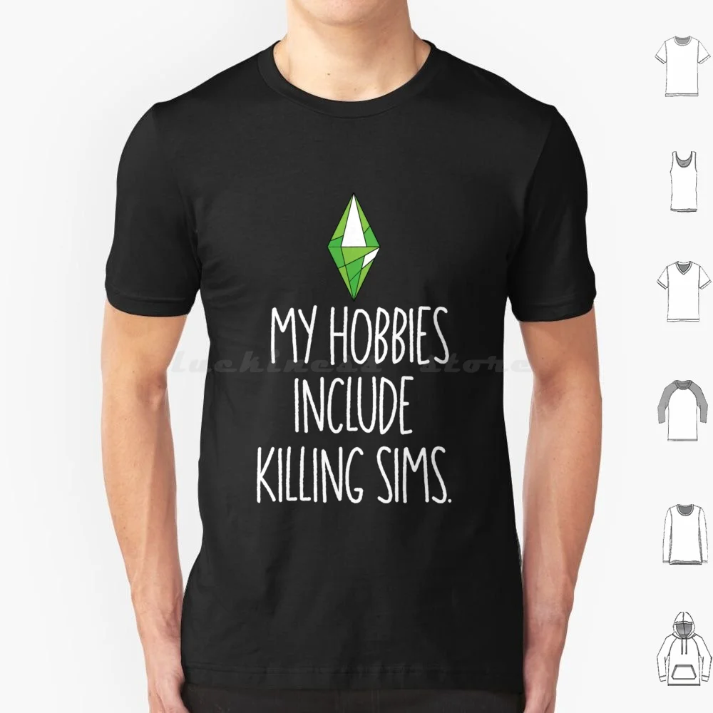 

Футболка My Hobbies Include Killing Sims 6xl Хлопковая крутая футболка Sims The Sims Sims 4 The Sims 4 Sims 3 Plumbob Sims 2 The Sims 3