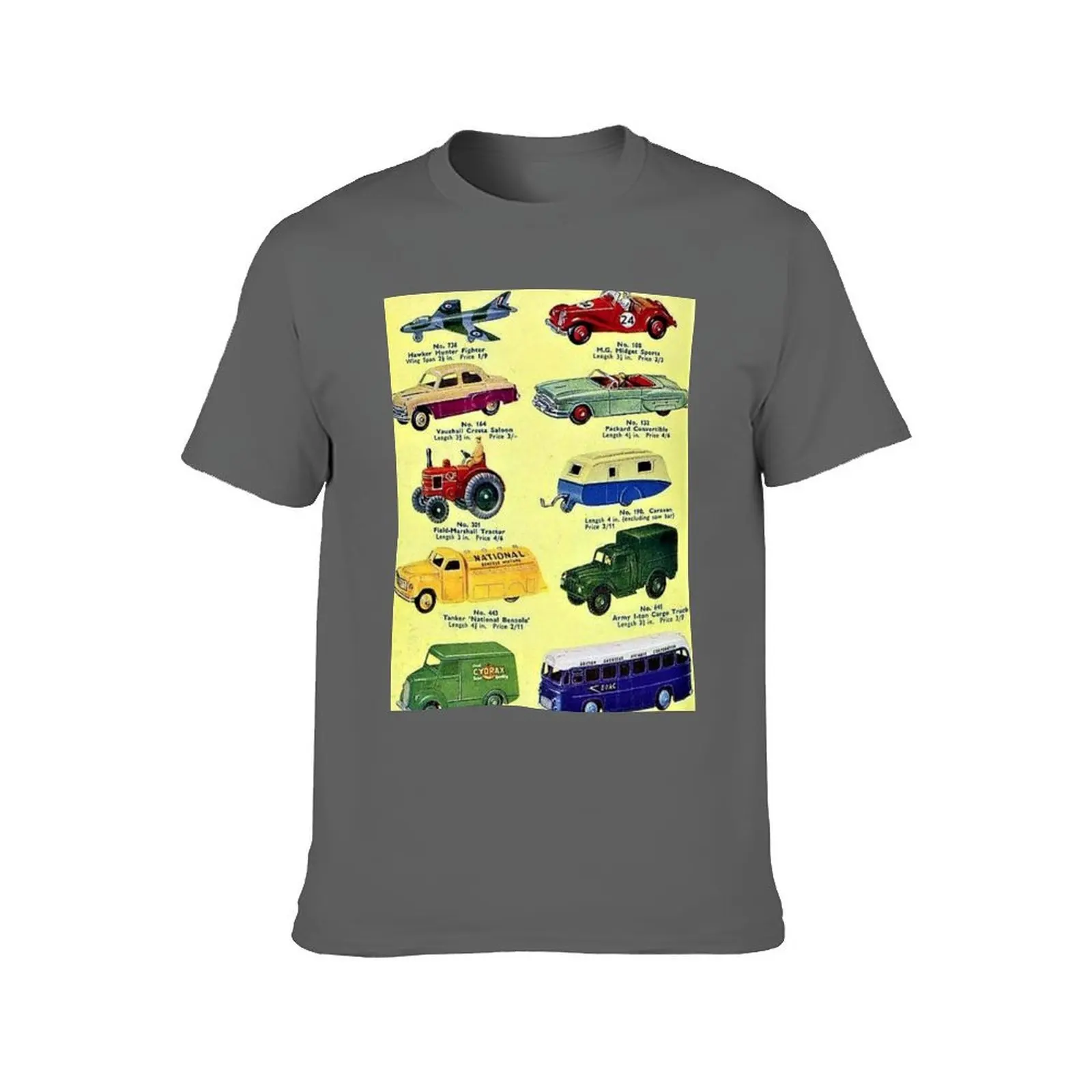 vintage toy car print digital edit tractor sports car truck T-Shirt anime t shirts graphic t shirts funny t shirts men