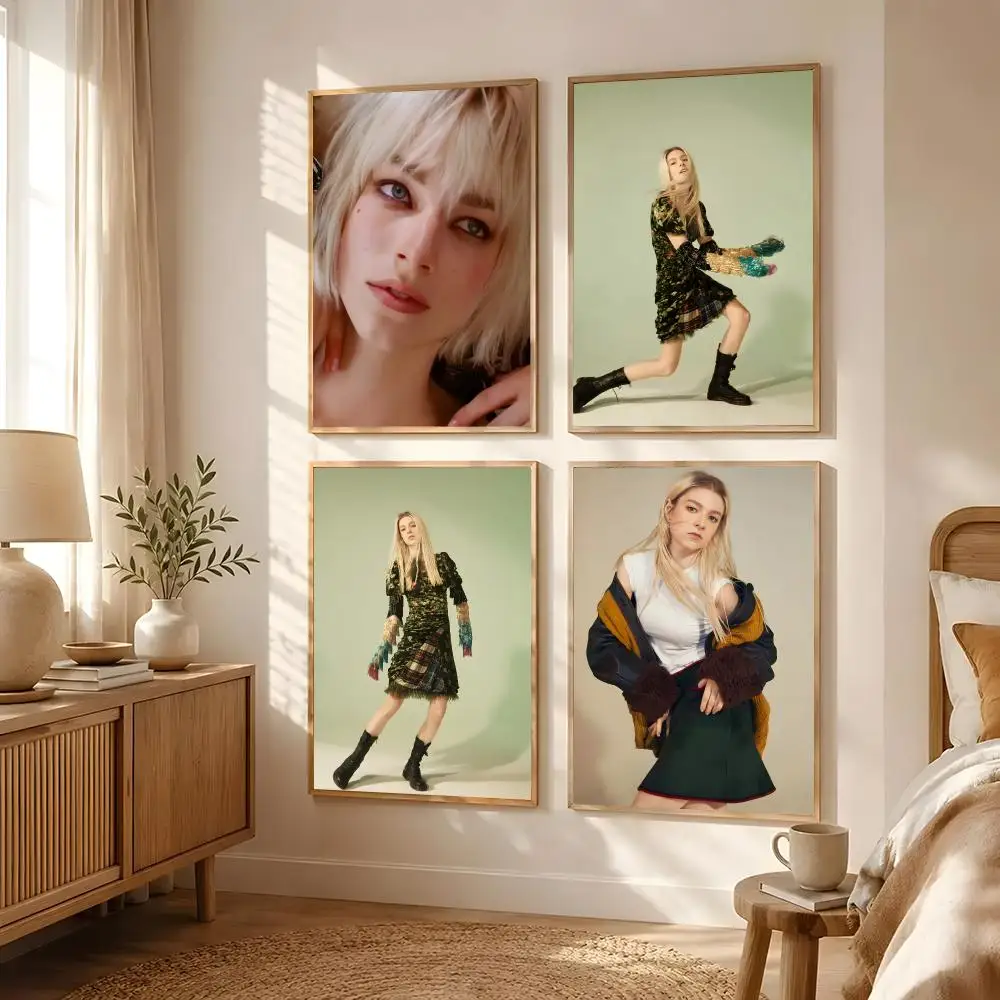 H-Hunter Schafer Poster Poster All-match HD Waterproof Self-Adhesive Wall Art Sticker For Home Bedroom