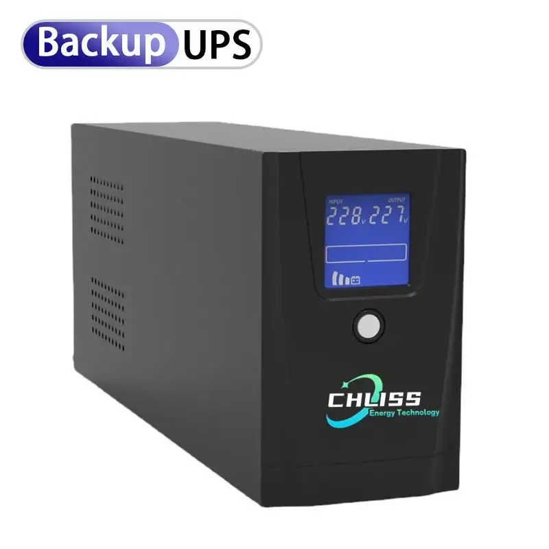 Chliss Online Uninterruptible Power Supply Backup Power Ups Battery Cabinet  220V  3000Va 12V 9Ah