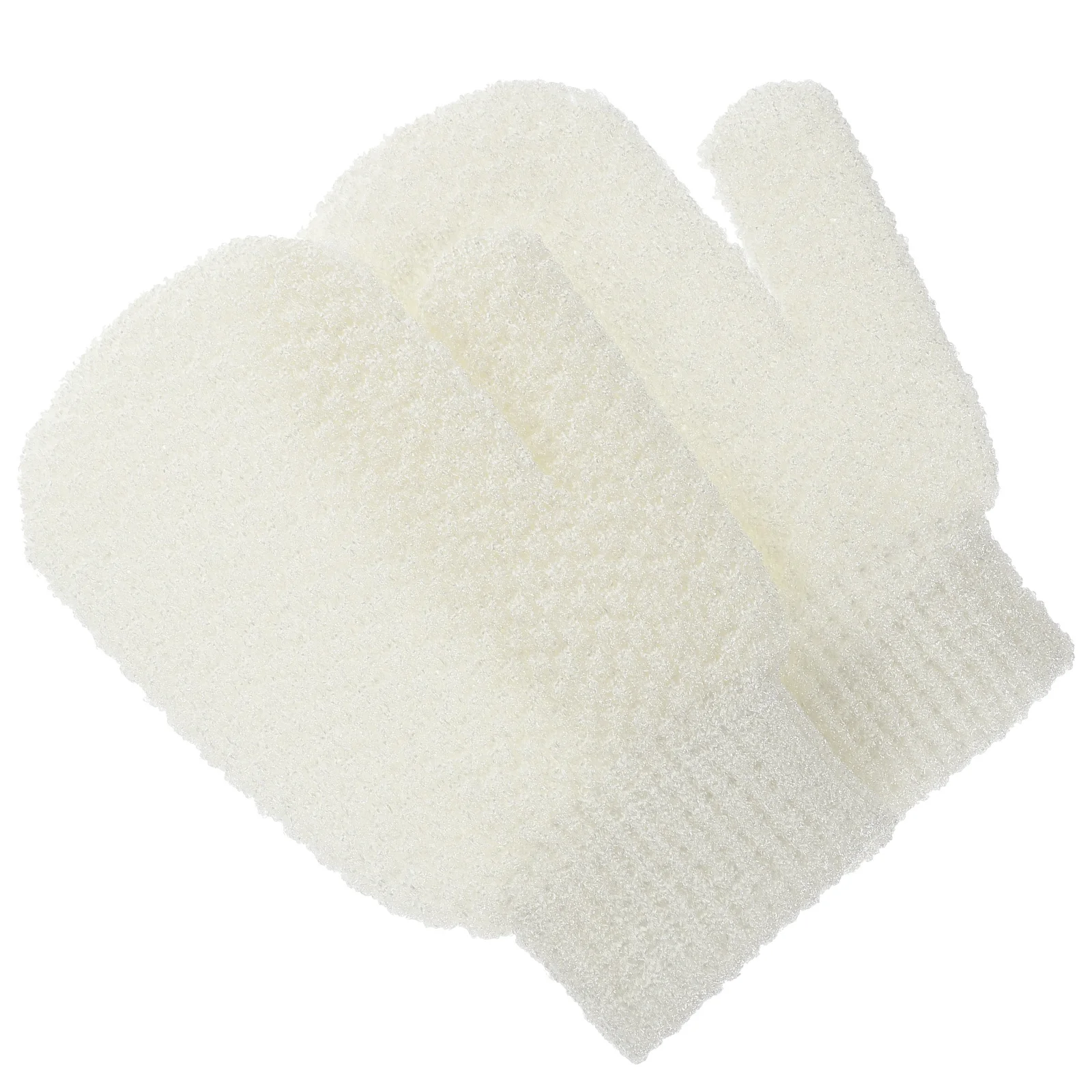 2 قطعة قفازات حمام التقشير الجسم تنظيف قفازات دش قفازات سبا تدليك الجلد تنظيف لوازم حمام ميت دش قفاز