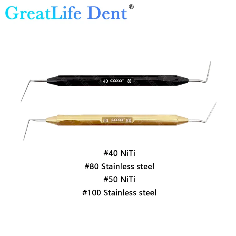 

GreatLife Dent COXO 1Set Dental Presents Endodontic Canal Pressurizer Tips Vertical Root Resin Filling Aesthetic Restoration Kit