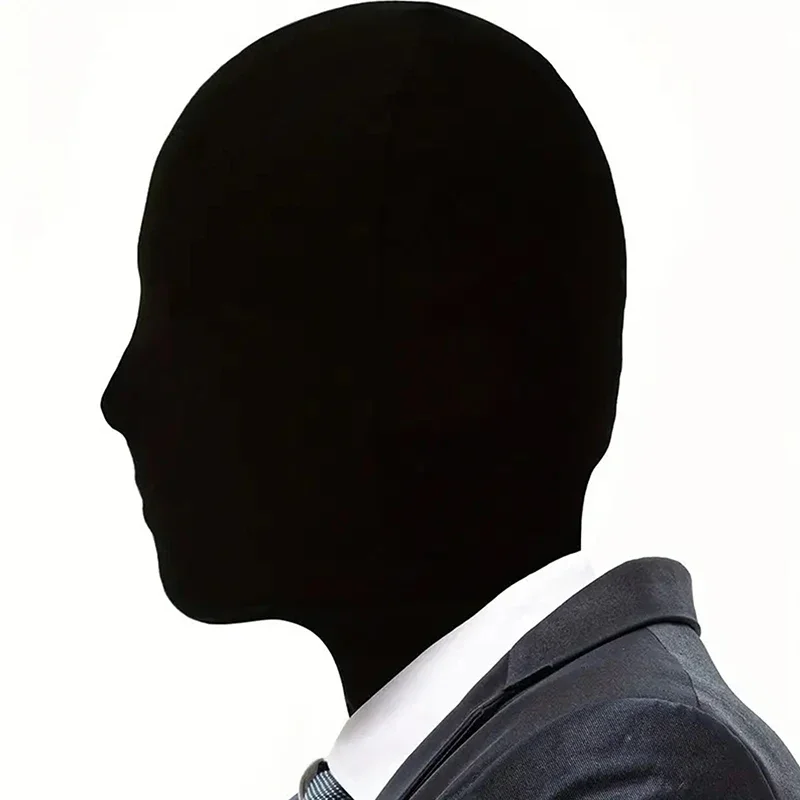 1 szt. Nowa Pełna Maska Czarno-Biała Kaptur Rekwizyt Cosplay Kostiumy Halloween Dorosły Dzieci Karnawał Przebranie Akcesoria Duch