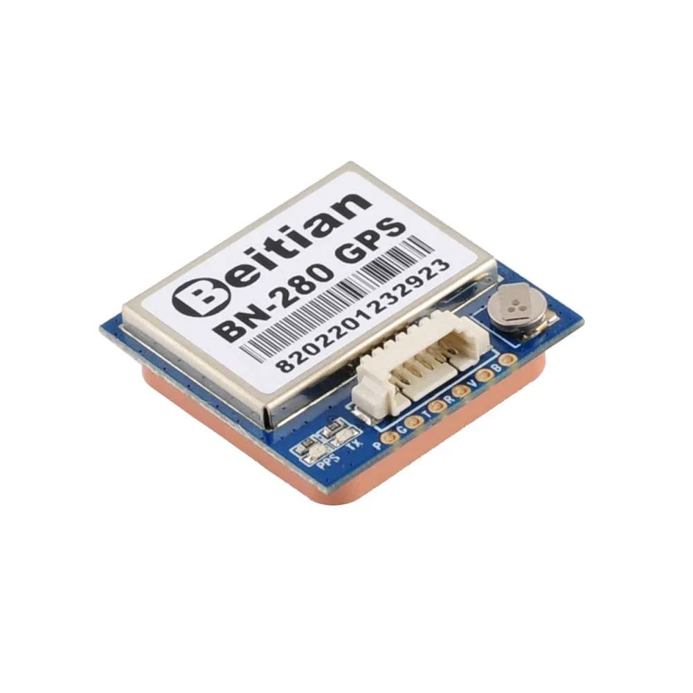 Beitian BN-280 G-MOUSE UART livello TTL GPS GLONASS Modulo GNSS doppio con FLASH 4M 3-5V per Arduino RC RPI Drone Controllo di volo