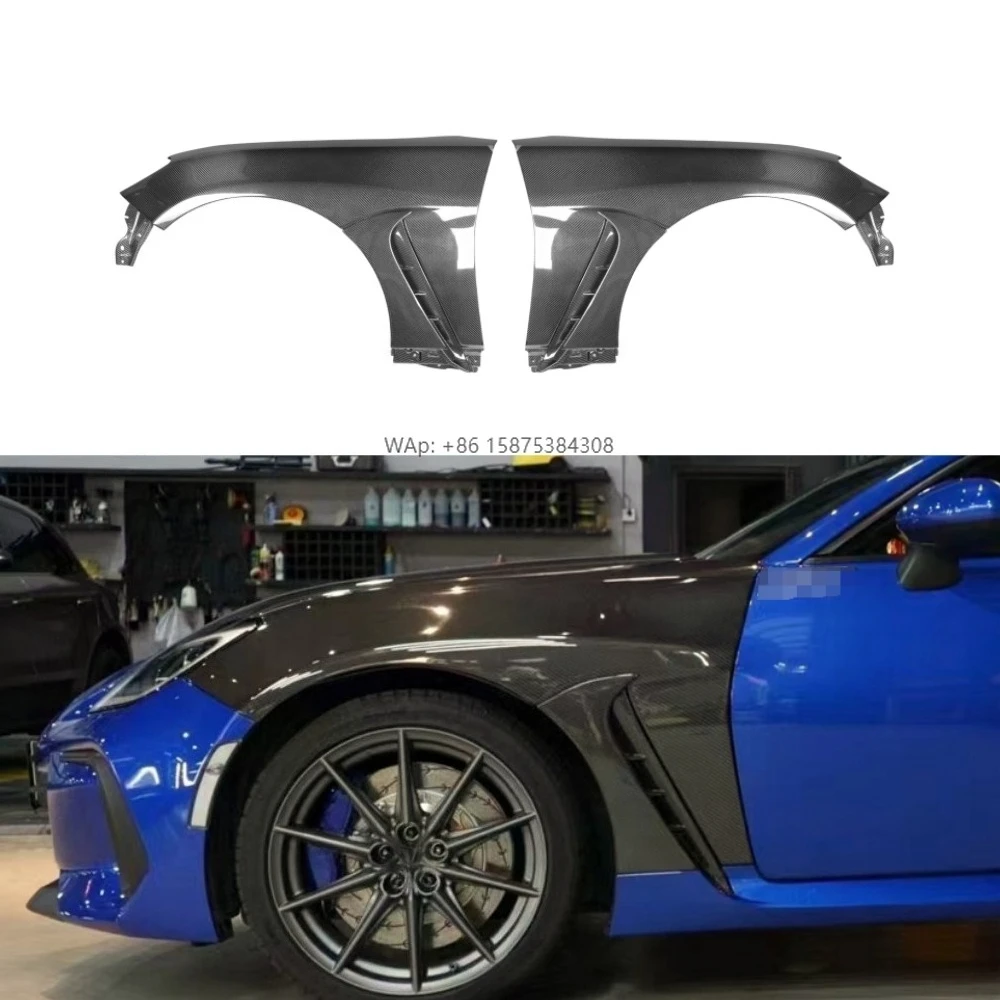 

OEM Style Carbon Fiber Front Bumper Side Fender Trim Cover for GR86 Brz 2021-2023 Rear Door Cover New Upgrade