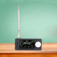 SI4732 0.5-108mhz Portable Radio 1.9inch IPS Screen Pocket Mini Radio LSB USB AM FM All Band Radio Receiver with Antenna