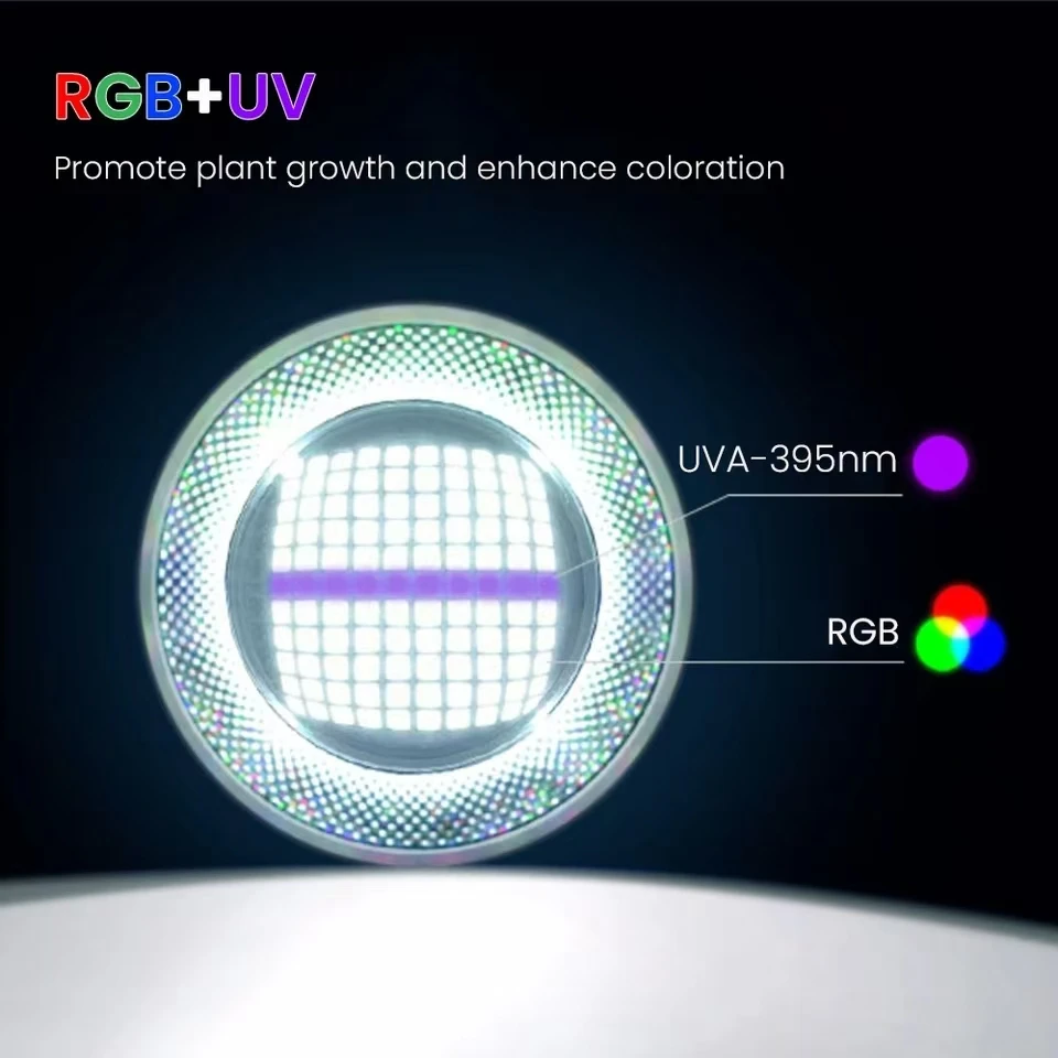 WEEK AQUA T90 PRO APP RGB-UV 90W Suporte para tanque de peixes