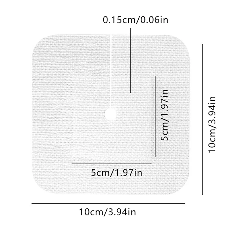 10/5 قطعة أنبوب الصرف الطبي معقمة تضميد الجروح غير المنسوجة التصحيح مع ثقب لتثبيت القسطرة البولية الكلوية