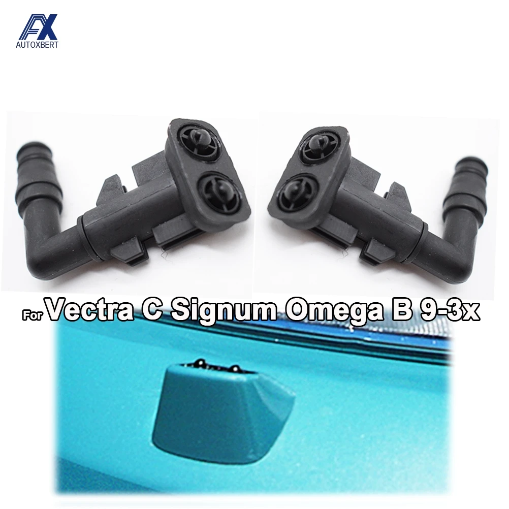 Headlamp Headlight Washer Spray Nozzle Jet For Vauxhall Opel Vectra C Signum Omega B Set For Saab 9-3 93 9-3X 2009 2010