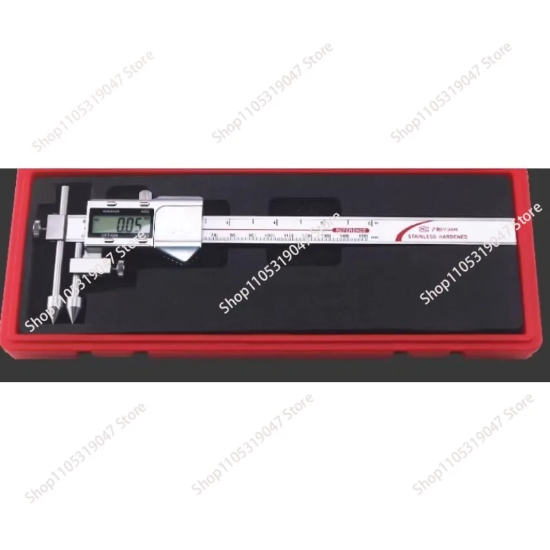 20-150mm High-precision Caliper Cone Head Center Distance Calipers Stainless Steel Vernier Electronic Digital Caliper