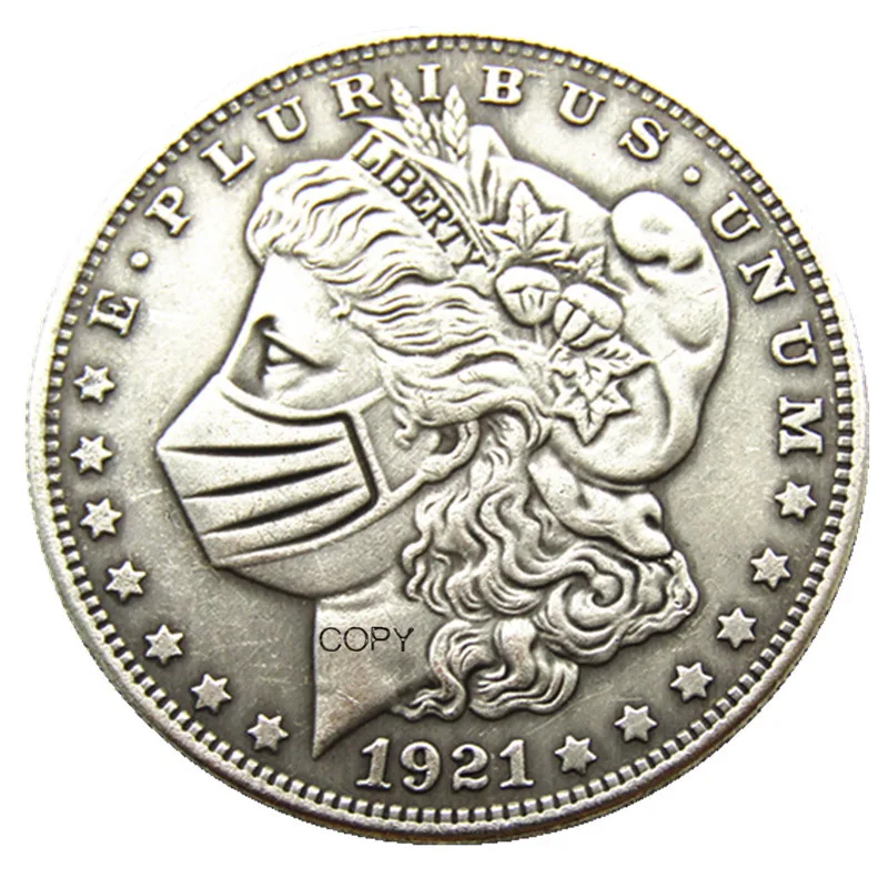 

HB(202)US Hobo Morgan Dollar Silver Plated Copy Coin