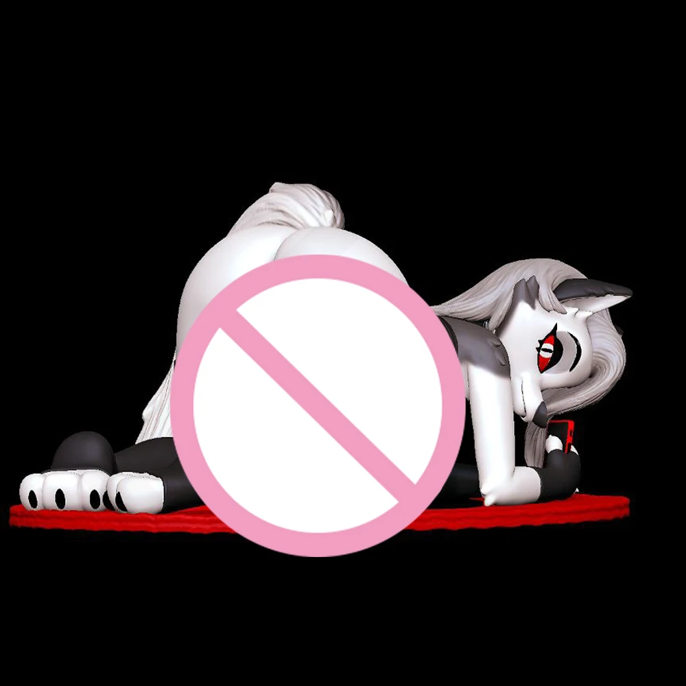 

1/24 3d Print Model Kit Sexy Wolf FUTA Loona Resin Figure Model Kit DIY Miniature Reduction Statue Unpainted Kit Toy