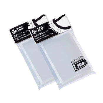 100 pcs/lot 65*90mm manchons de cartes cartes protecteur Bar...