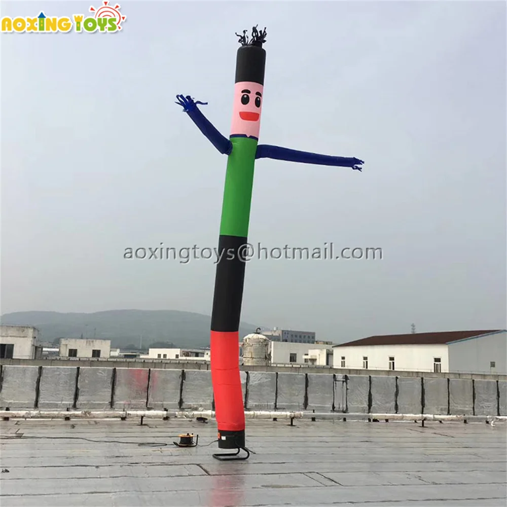 20FT Height Inflatable Sky Air Dancer Tube Man Swing Cartoon Model For Outdoor Advertising Decoration With Blower