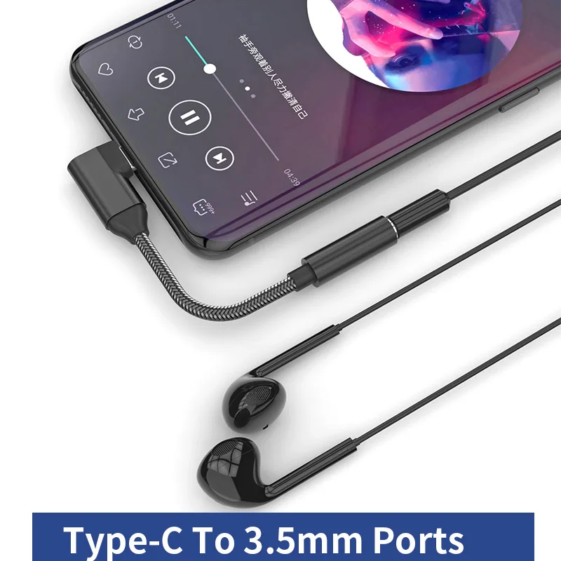 

Переходник с USB Type-C на 3,5 мм для наушников