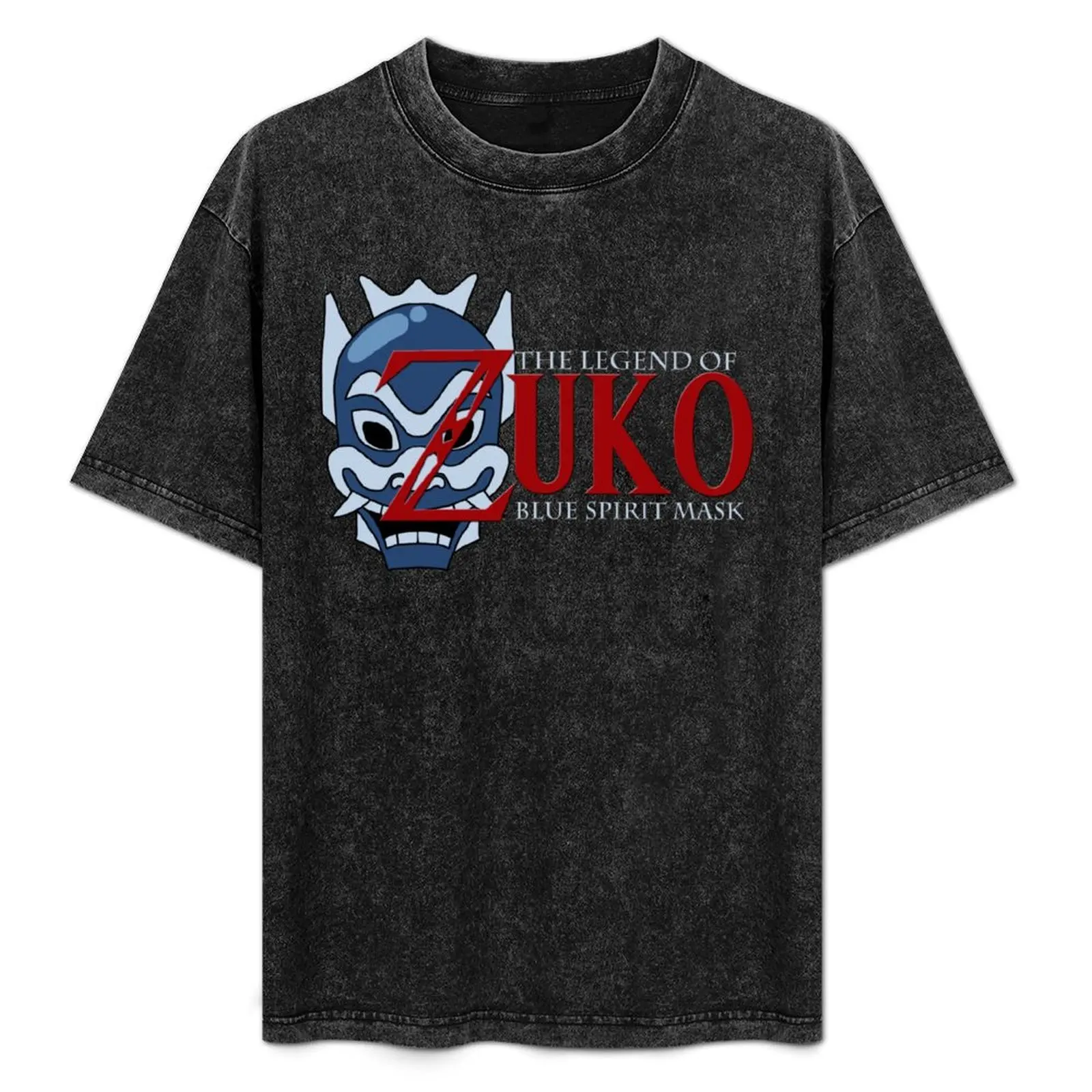 

The Legend of Zuko - Blue Spirit Mask T-Shirt clothes tees funny costumes plus sizes clothing for men